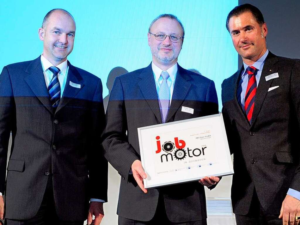 Ein Jobmotor fr IMS Gear, zweiter Platz in der Kategorie ber 200 Arbeitspltze
