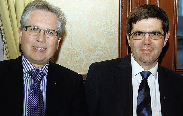 Frank Wellhner und Matthias Brkle  | Foto: GES