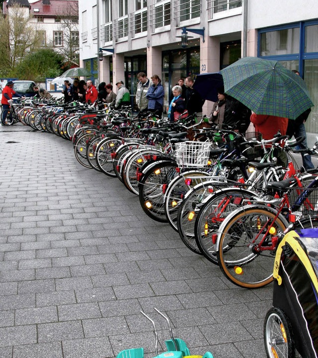 Wer sein Fahrrad verkaufen oder ein ge...se am 2. April in Schopfheim richtig.   | Foto: archivfoto: H.Fabry