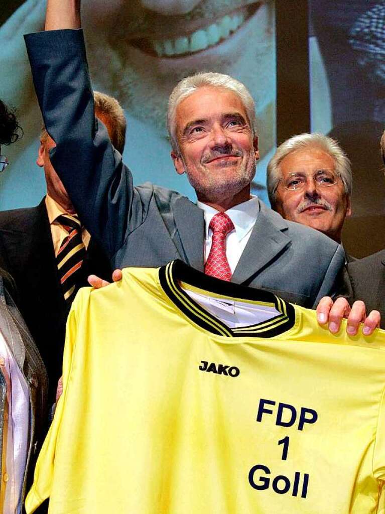Ulrich Goll fhrte die FDP als Nummer 1 in den Landtagswahlkampf 2006.