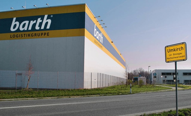 Gnzlich nackt steht das Logistikzentr...dafr unter anderem Hygienegrnde an.   | Foto: axel drber