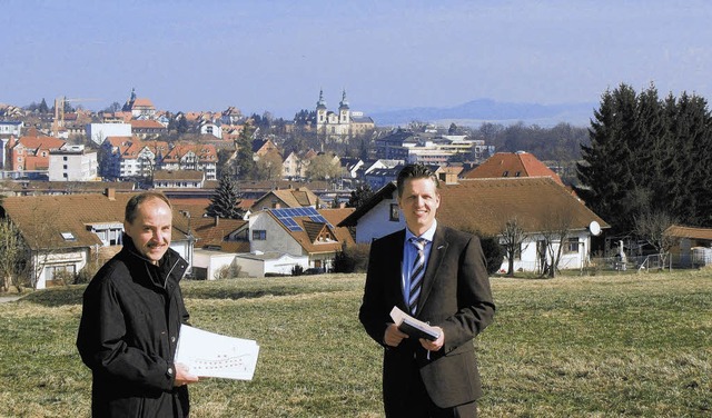 Oberbrgermeister Thorsten Frei und Li...s und mit viel Gestaltungs-Spielraum.   | Foto: wolfgang Losert