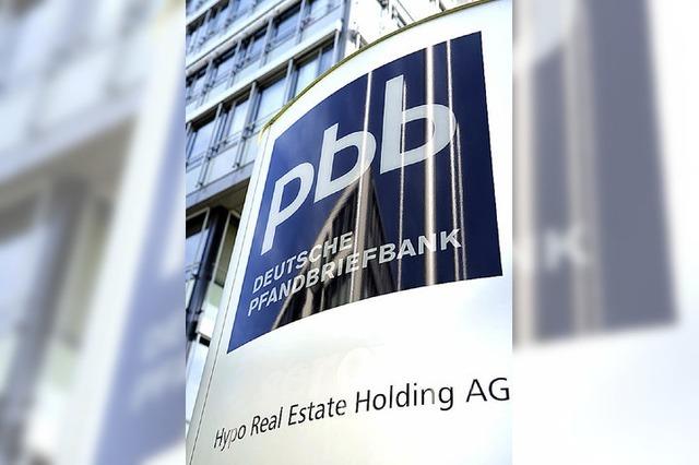 Die Krisenbank Hypo Real Estate putzt sich fr den Verkauf heraus