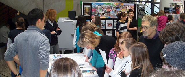 Infostnde zum Thema Wasser im Gymnasium Kenzingen.  | Foto: Privat