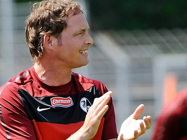 Noch coacht er eine Regionalliga-manns... bald ein Bundesligateam: Marcus Sorg.  | Foto: Achim Keller