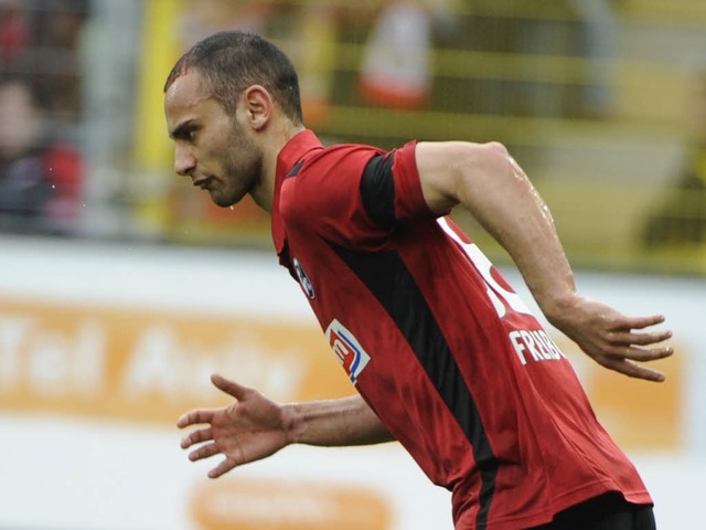 Noch gibt mer Toprak fr den SC Freiburg Gas.  | Foto: Copyright by Achim Keller