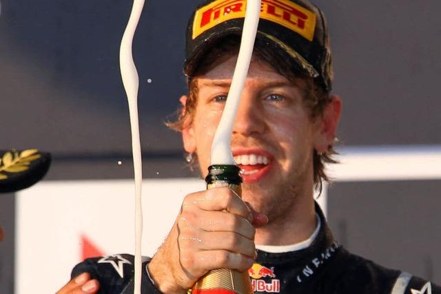 Vettel gewinnt, Schumacher raus
