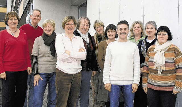 Die Altenpflegeschule Donaueschingen f... Feier vorzubereiten. Bild: Beathalter  | Foto: Beathalter