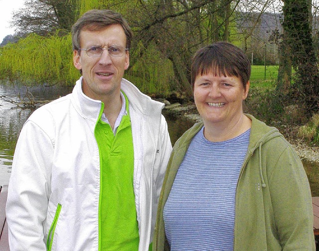 Karin Schttler steht nun als zweite Vorsitzende an der Seite von Paul Castle.   | Foto: Heinz Vollmar