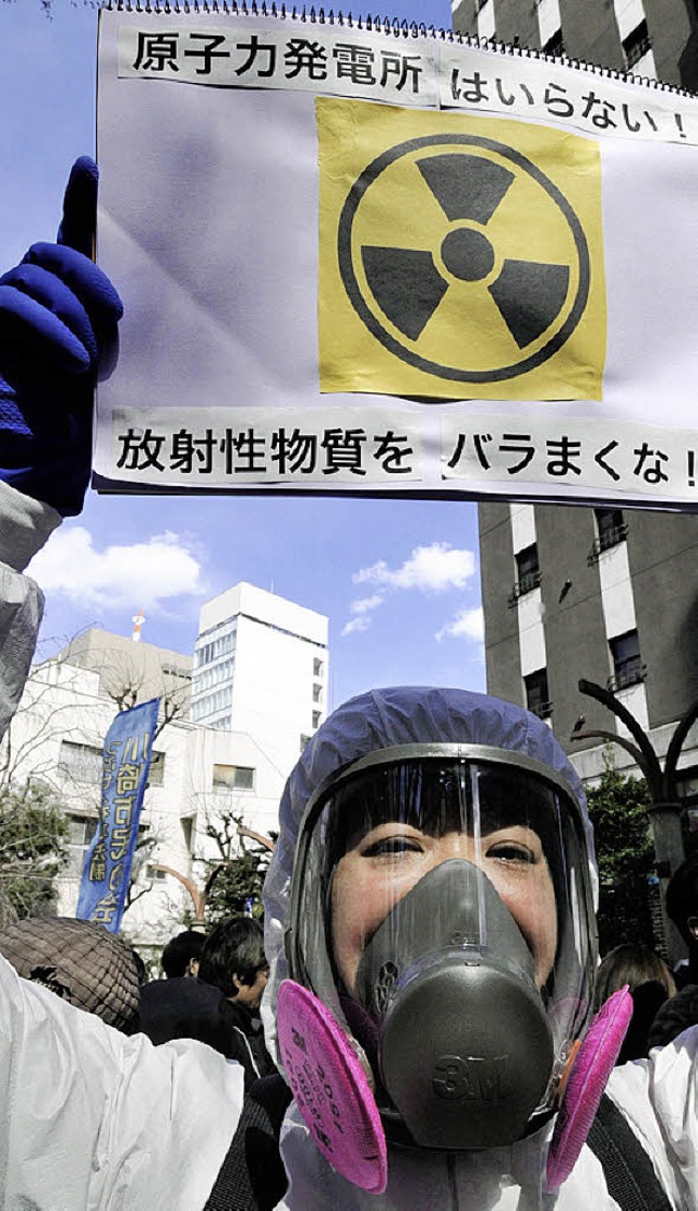 Auch in Japan protestieren immer  mehr Menschen gegen die Atomkraft.    | Foto: AFP