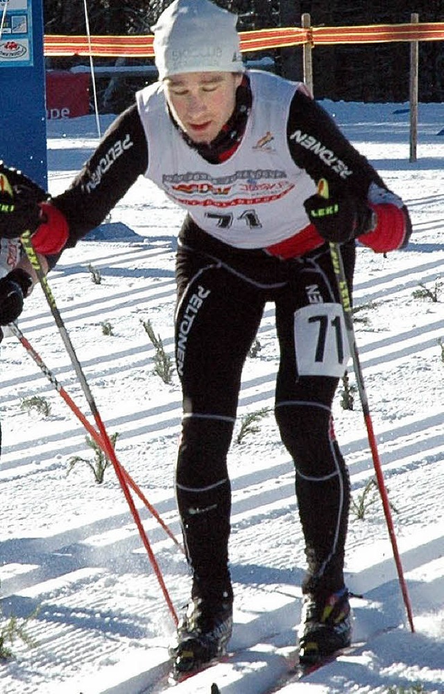 Zweiter der Deutschlandpokal-Gesamtwertung: Michael Fehrenbach vom SC St.Mrgen  | Foto: zwick