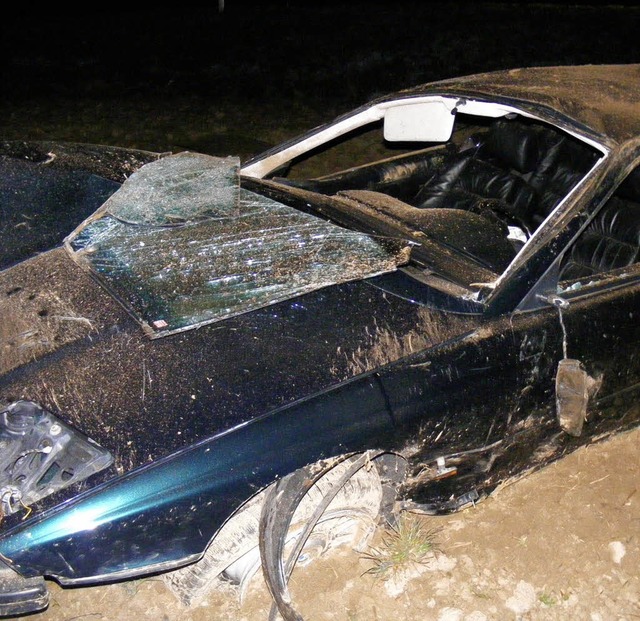 Folge einer Drogenfahrt.  | Foto: Polizei