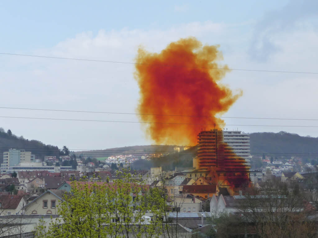 Die Säurewolke über Lörrach Die Säurewolke über Lörrach