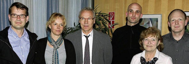 Der neue TuS-Vorstand (von links): Mar...linde Knbel und Hans-Dieter Waidele.   | Foto: hans-jrgen Hege