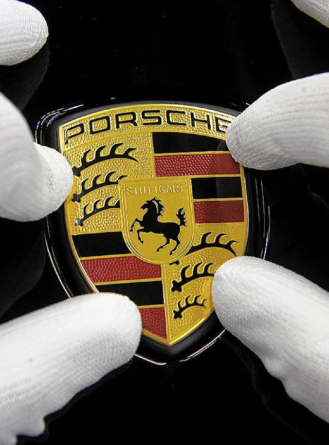 Will sich fr VW schick machen: Porsche   | Foto: dpa