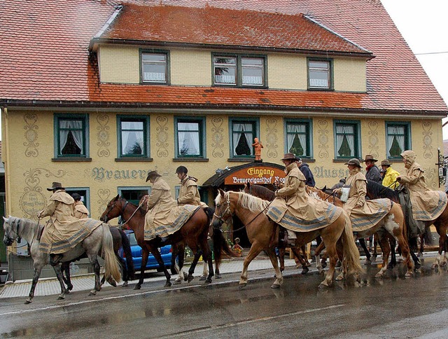 Wanderreiten in Lenzkirch  | Foto: Horst A. B