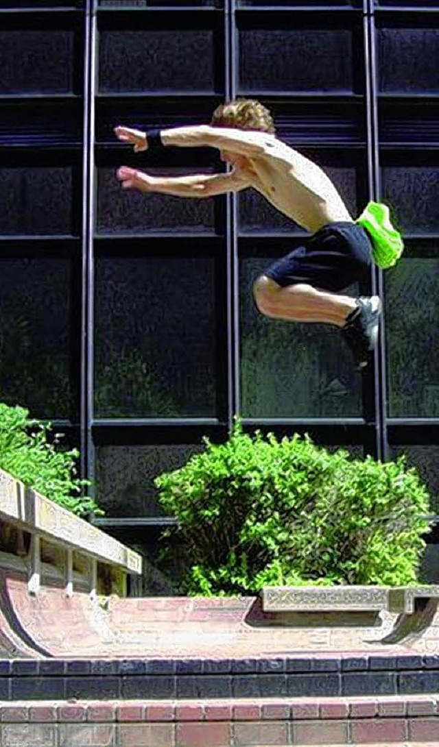 Parkour: Keine Angst vor Hindernissen    | Foto: BZ