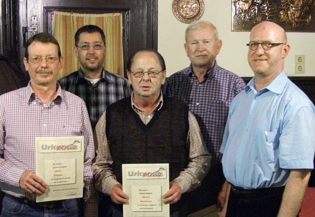 Ehrungen beim Badmintonclub Nonnenweier  | Foto: Verein