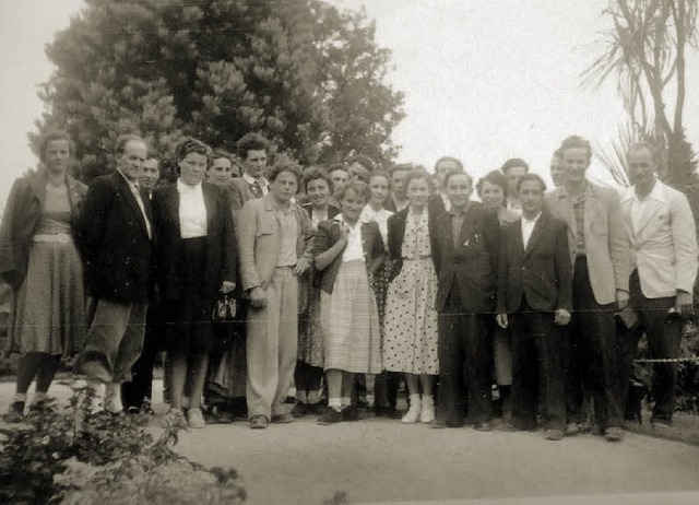 60  Jahre Akkordeonclub Kirchzarten: Akkordeonausflug im ersten Jahrzehnt   | Foto: Vereinsarchiv