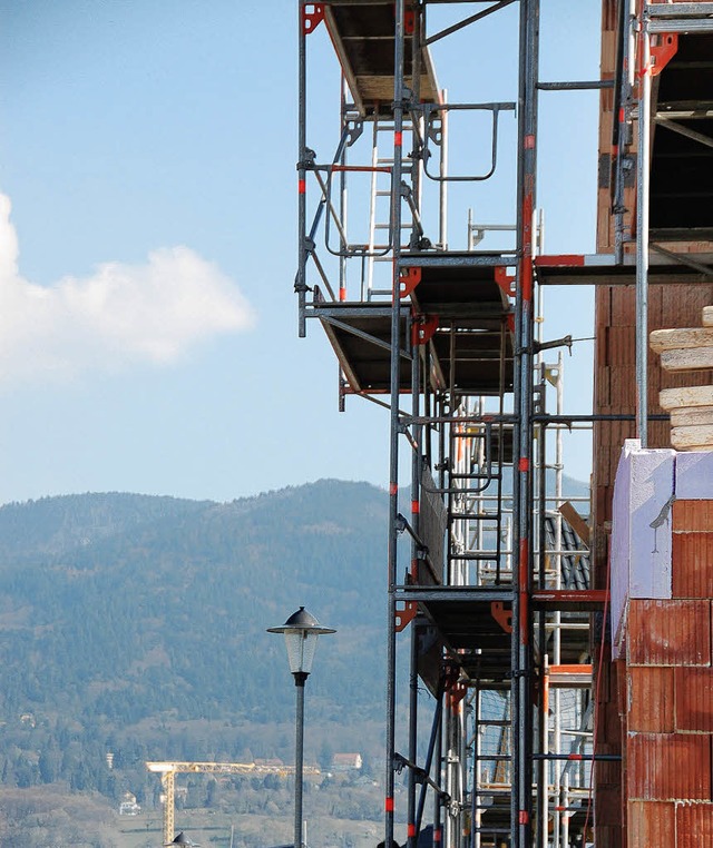 Auf dem Erlenbuck wird viel gebaut.   | Foto: Babeck-Reinsch