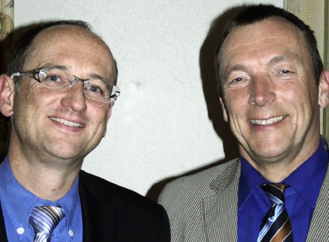 Horst Vllmecke (rechts) und Peter Drubba.   | Foto: privat
