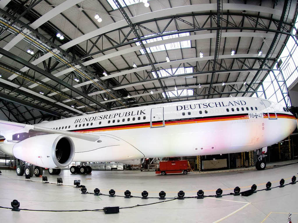 Der Merkel-Airbus ist ein Langstreckenflugzeug und kommt 13.500 Kilometer weit.