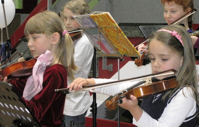 Das Streichorchester Ministrings der J...Eine erfolgreiche Bildungskooperation.  | Foto: archiv/gottstein