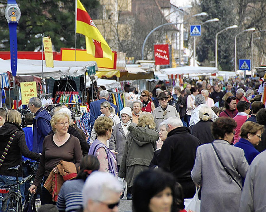  Morgen ist Jahrmarkt - Weil am Rhein - Badische Zeitung Illustration 