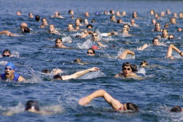 Triathlon geht auf Tauchstation