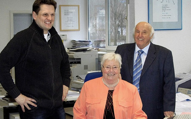 Zwei Generationen: Geschftsleiter Rai... Maria und Seniorchef Stephan Engler    | Foto: Privat