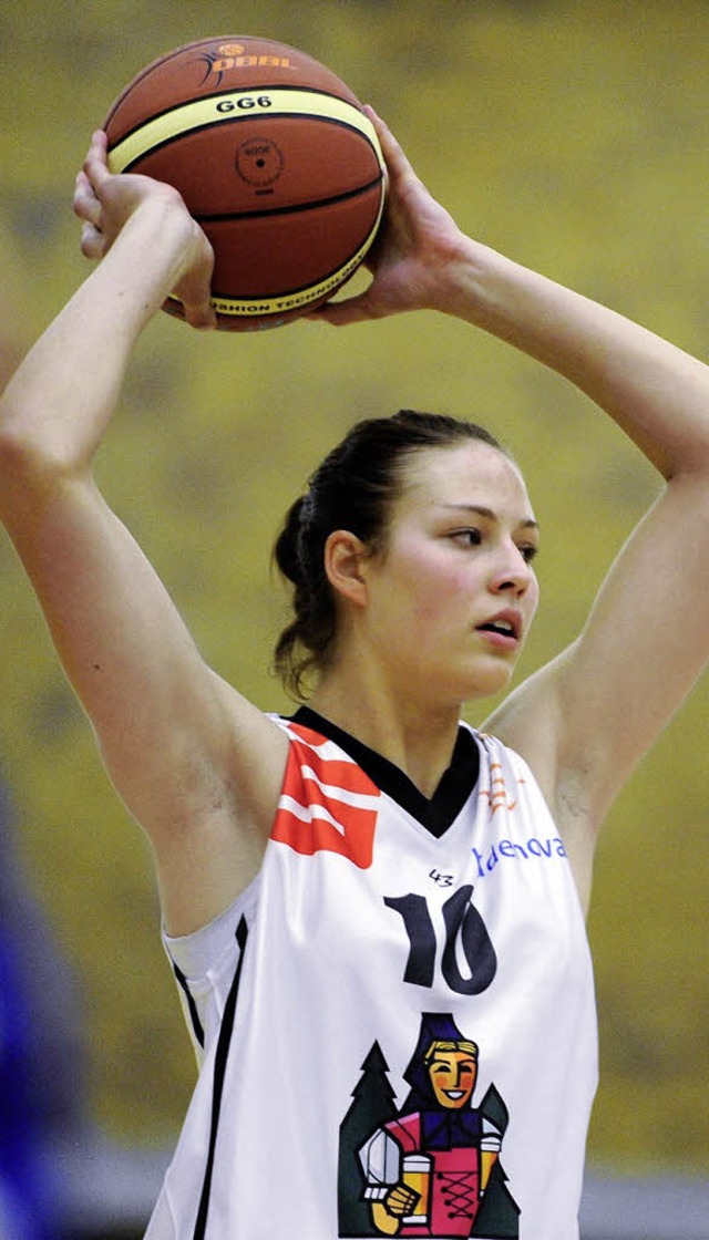 Bestreitet das dritte Playoffspiel an ihrem Geburtstag: Natalija Bondarenko   | Foto: seeger