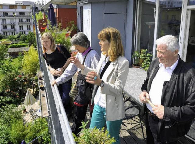 Der  Stadtteil Vauban steht wie kein z...ressierte, auch durch Privatwohnungen.  | Foto: Bamberger (Archiv)