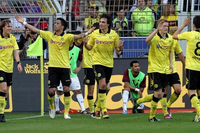 Dortmund wieder auf Siegkurs – Auch Verfolger gewinnen