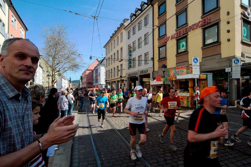 Freiburg Marathon 2011: Das Rennen