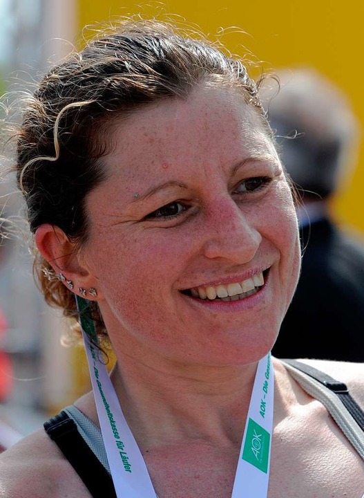 MarathonsiegerinJudith Iseler  | Foto: seeger