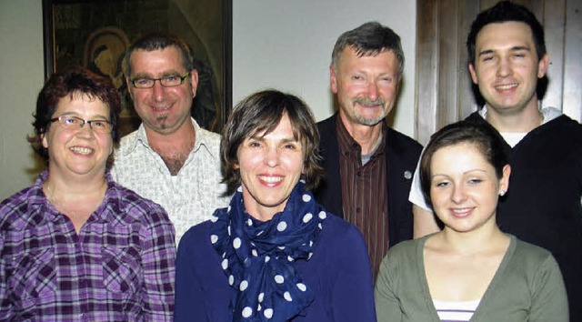 Das neue TC-Vorstandsteam (von links):...e Meier, Heike Binder und Stefan Bury   | Foto: Hassler
