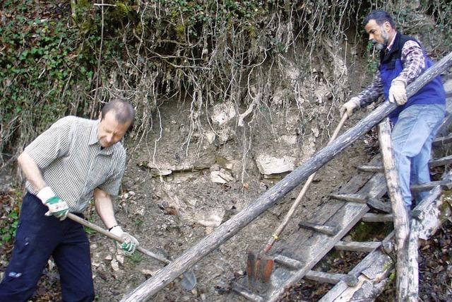 Groputz in der Wutachschlucht