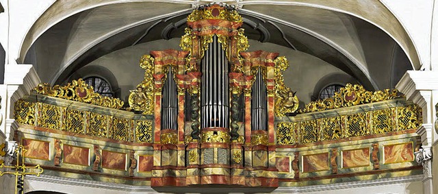 Die Silbermann-Orgel in der Klosterkirche Unserer Lieben Frau   | Foto: Karl Schlessmann