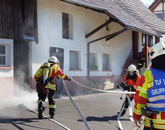 Feuerwehrbung im Wildtal  | Foto: Andrea Steinhart