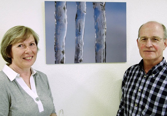 Rosemarie und Bernd Ebbmeyer stellen ind er Metzger-Gutjahr-Stiftung aus  | Foto: Sylvia-Karina Jahn