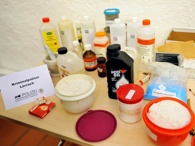 Die von der Polizei sichergestellten C...htsextremen wohl nicht zum Verhngnis.  | Foto: dpa