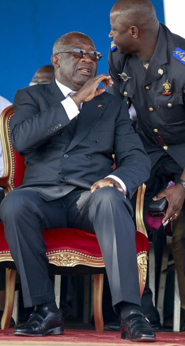 Ignorierte lange die Fakten: Laurent Gbagbo (links)   | Foto: DPA