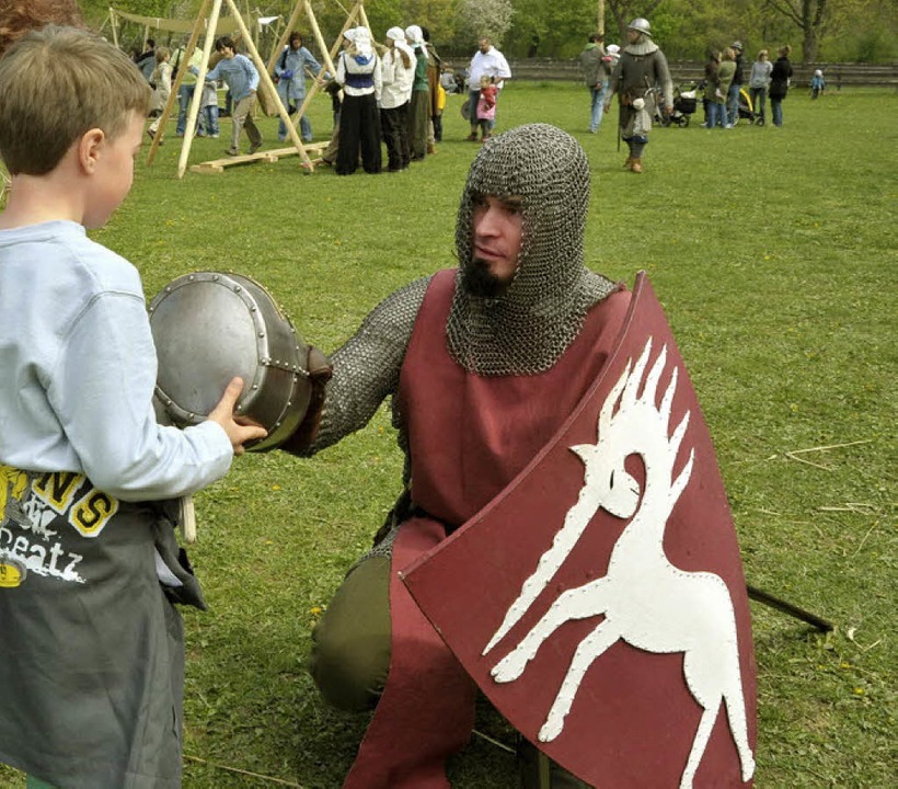Ritter zum Anfassen Freizeittipps Badische Zeitung