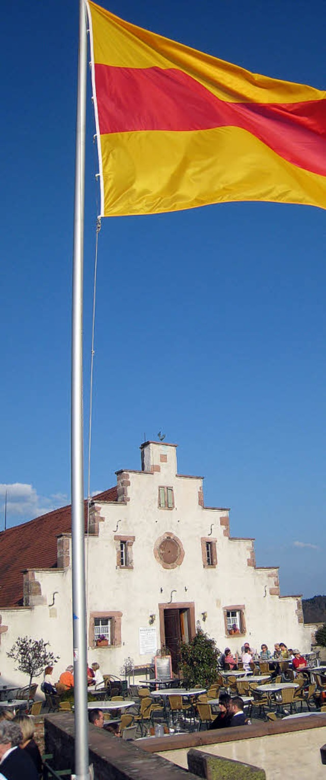 Das Wahrzeichen des Goldenen Weinorts Durbach: das Schloss Staufenberg  | Foto: seller