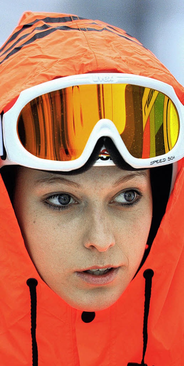 Eine Kandidatin fr Sotschi: Skispringerin Melanie Fait aus Baiersbronn   | Foto: dpa