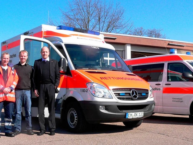 Die neuen Transporter des  Roten Kreuzes  | Foto: Kurt Meier