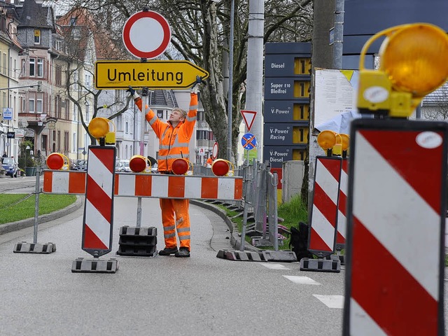 Die Freiburger Schwarzwaldstrae ist t... das hat Folgen frs Spiel am Samstag.  | Foto: Ingo Schneider