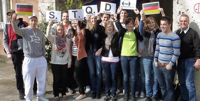 Die Reisegruppe des Walter-Eucken-Gymnasiums.  | Foto: Privat