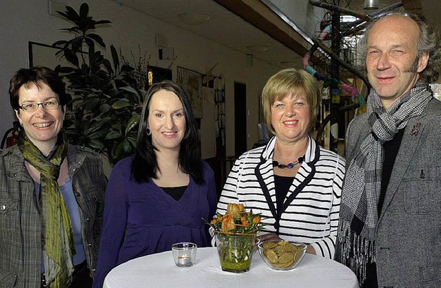 Brigitte Jaekel (Zweite von rechts), h...Leiterin des &#8222;Pfiffikus&#8220;.   | Foto: Eberhard Weiss