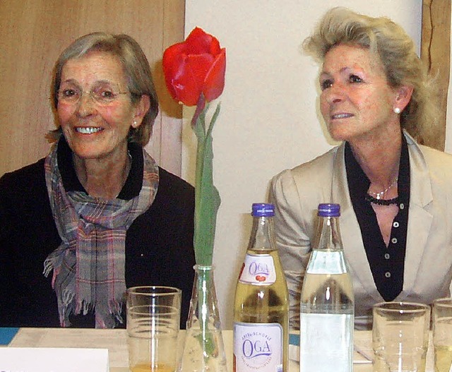 Freiburger Tafel, Vorstandmitglieder Annette Gundel, Annette Theobald  | Foto: Privat